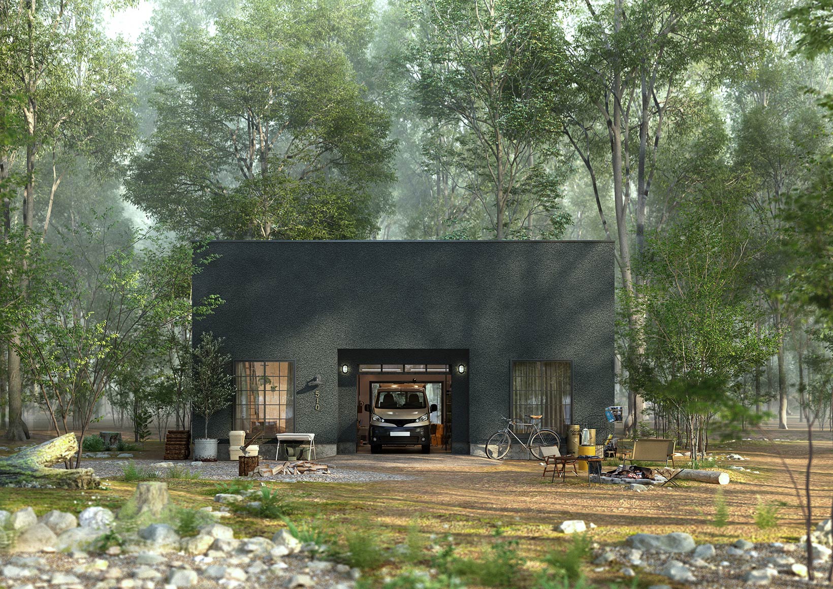 THE HOUSE GARAGE PROJECT by GORDON MILLER：FLAT