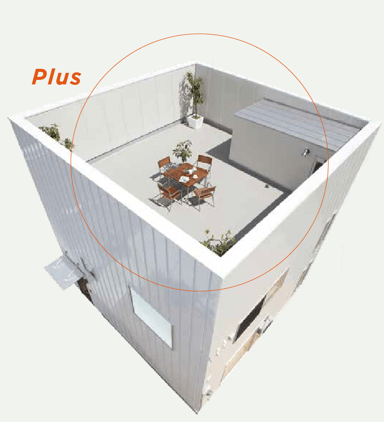 ＋SKY BALCONY外観