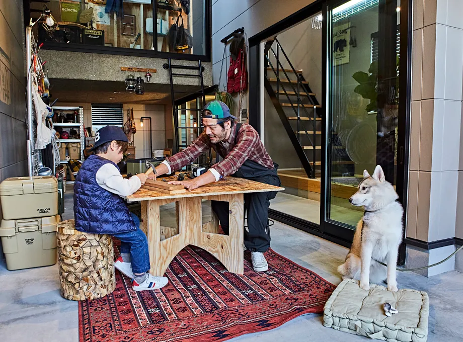 ガレージの使い方